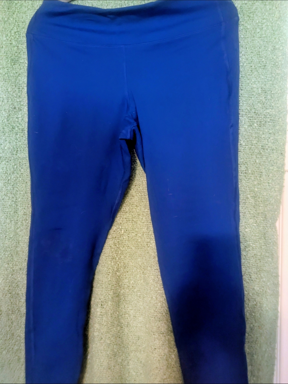 Old Navy Athletics Anything is Possible Blue Active Leggings